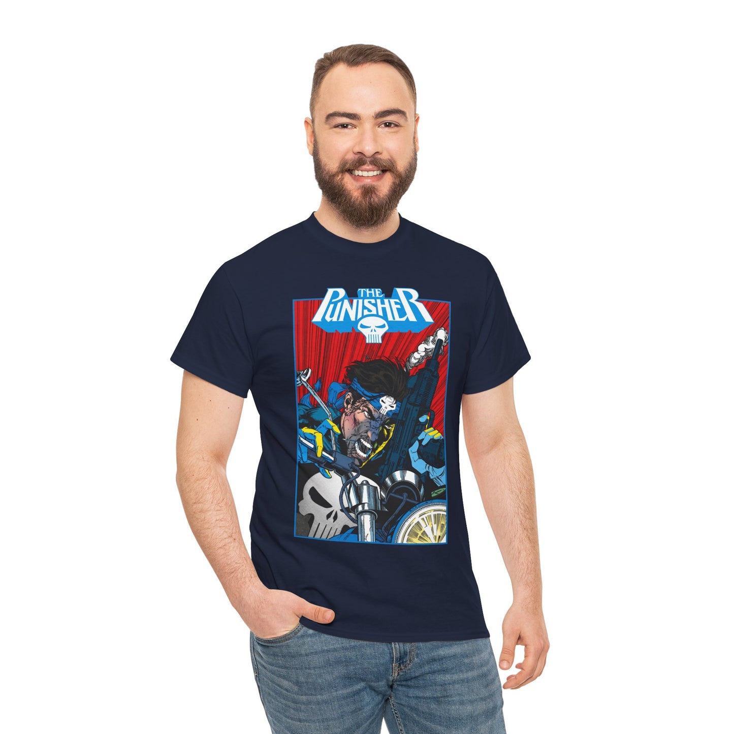 Punisher T-Shirt - Whilce Portacio Art - Marvel Comics