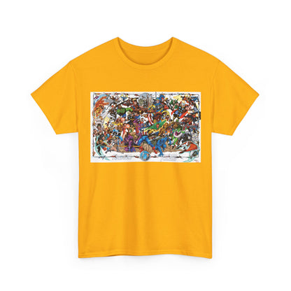 Avengers T-Shirt - George Perez Art - Poster Art of Basically Every Avenger - Marvel Comics