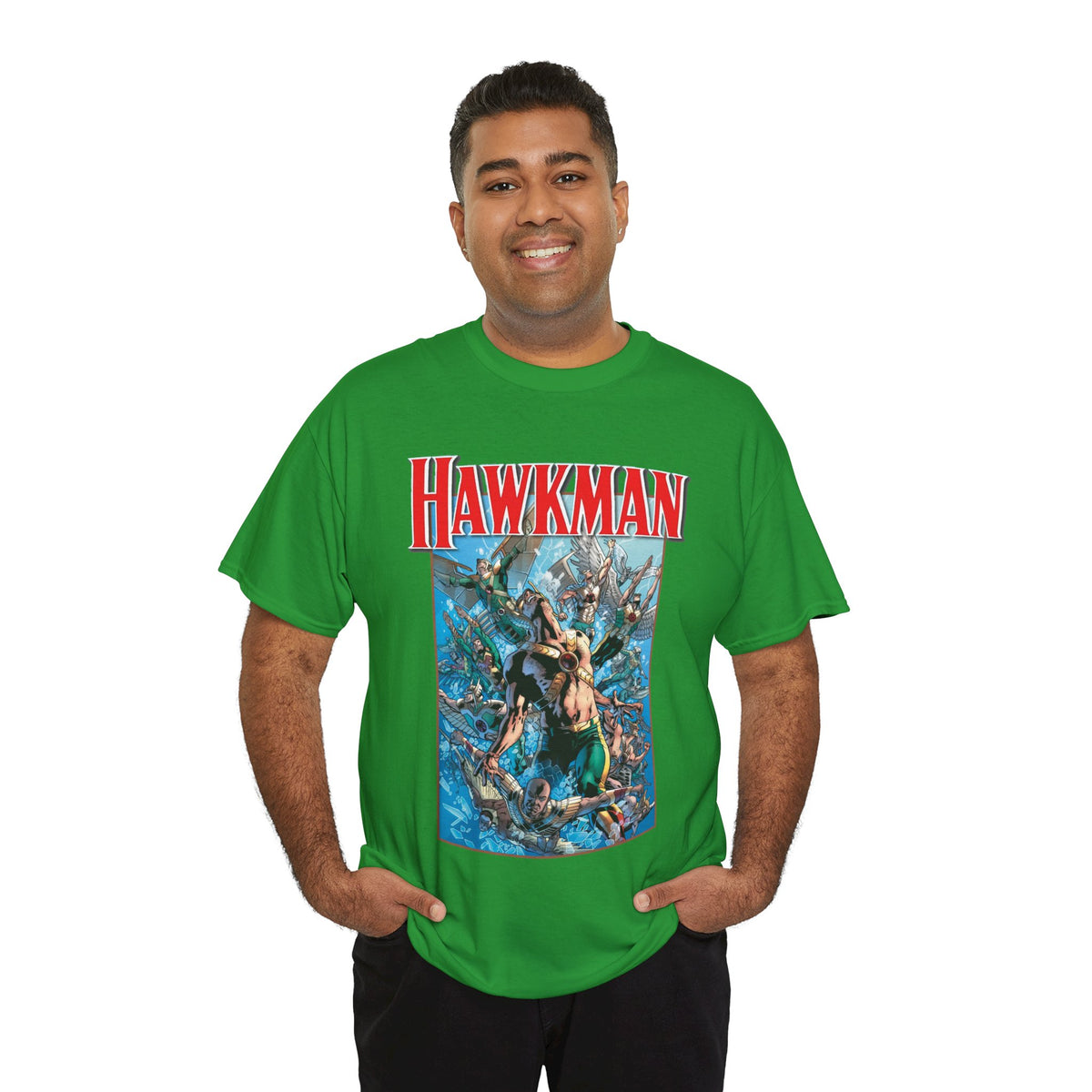 Hawkman T-Shirt - Bryan Hitch Art - DC Comics