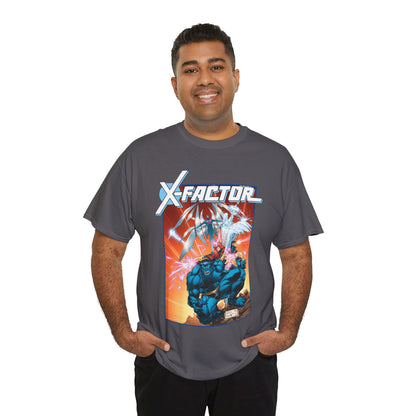X-Factor T-Shirt - Whilce Portacio Art - Cyclops, Jean Grey, Iceman, Arcangel, Beast - X-Men Founding Members - Marvel Comics