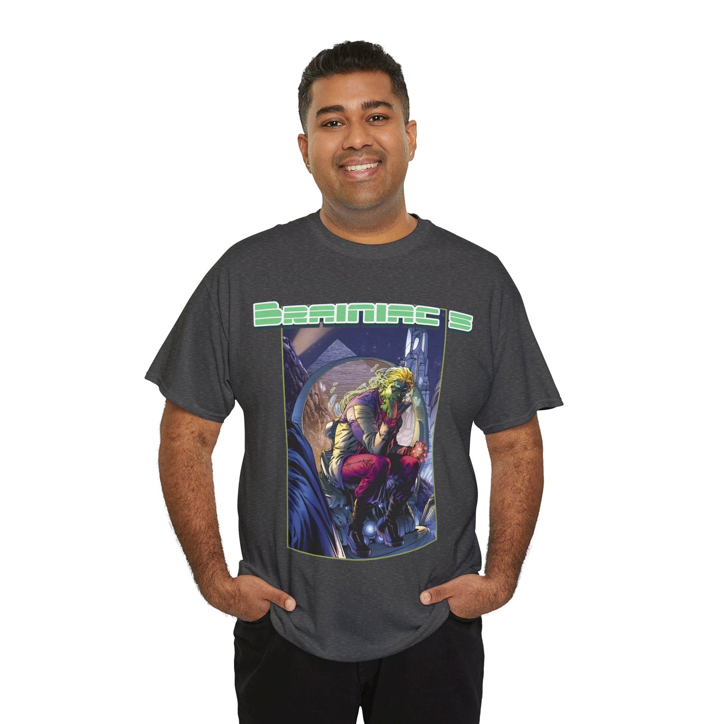 Brainiac 5 T-Shirt - Jim Lee Art - Legion of Super-Heroes Member - DC Comics