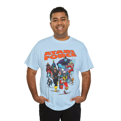 Atari Force T-Shirt - Marshall Rogers & John Byrne Art - Martin Champion, Christopher "Tempest" Champion, "Dart" Bia O'Rourke-Singh, Hukka, Morphea, Babe, Pakrat, Blackjak, Taz - DC Comics