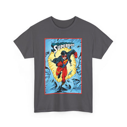 Superboy T-Shirt - Tom Grummett Art - Reign of the Supermen Storyline from the 1990s - Kon-El, Connor Kent - Superman Family - DC Comics