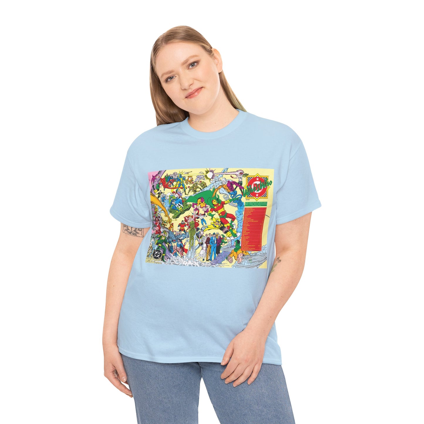 Who's Who in the DC Universe T-Shirt - George Perez Art - Mr. Miracle, Metamorpho - #15 Cover Art - DC Comics