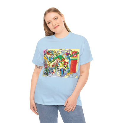 Who's Who in the DC Universe T-Shirt - George Perez Art - Mr. Miracle, Metamorpho - #15 Cover Art - DC Comics