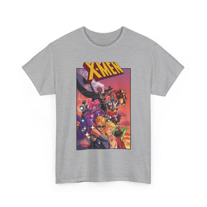 X-Men Outback T-Shirt - Russell Dauterman Art - Storm, Wolverine, Psylocke, Longshot, Havok, Rogue, Colossus, Dazzler - Marvel Comics