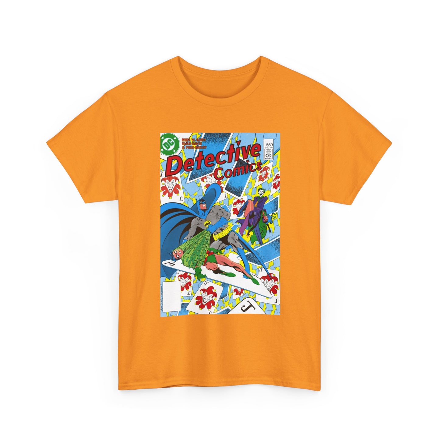 Detective Comics #569 T-Shirt - Alan Davis Art - Batman, Robin, Joker, Catwoman - DC Comics
