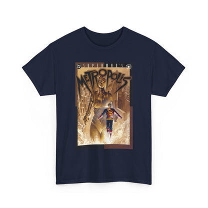 Superman's Metropolis T-Shirt - Ted McKeever Art - Elseworlds Art Based on Fritz Lang's Movie - DC Comics