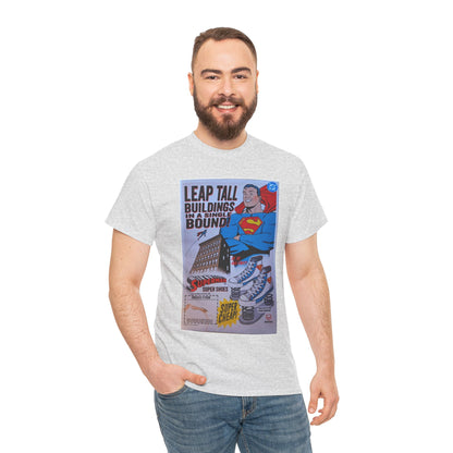 Superman Ad T-Shirt - Dave Johnson Art - #21 Variant Cover Art - DC Comics