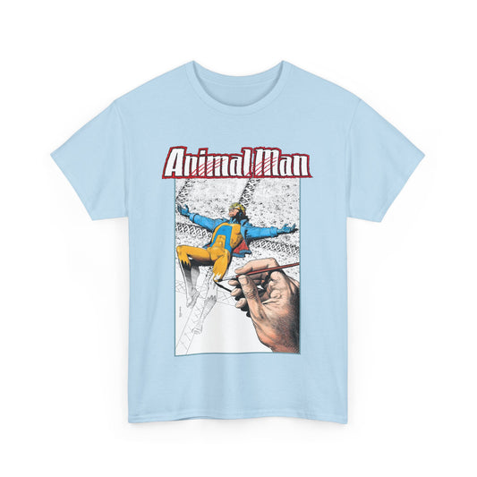 Animal Man T-Shirt - Brian Bolland Art - Buddy Baker - DC Comics, Vertigo Comics 1980s Series - Grant Morrison Stories