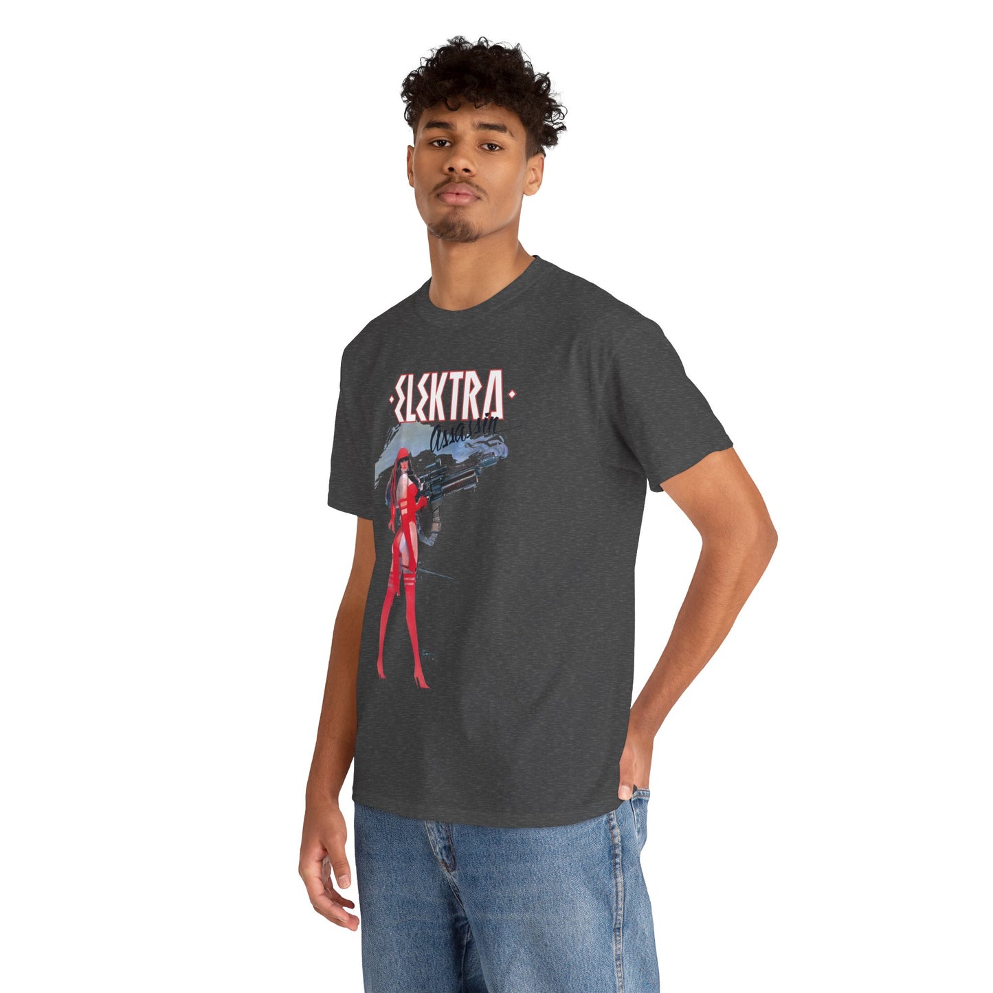Elektra Assassin T-Shirt - Bill Sienkiewicz Art - Frank Miller - Daredevil Connection - Marvel Comics