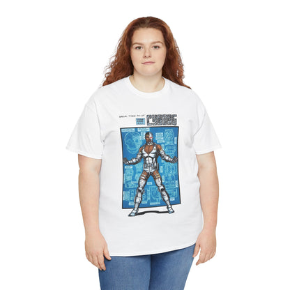 Cyborg T-Shirt - George Perez Art - New Teen Titans Pin-Up Poster - Victor Stone - DC Comics