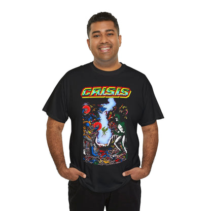 Crisis on Infinite Earths T-Shirt - George Perez Art - #10 Cover - Spectre Vs Anti-Monitor - DC Comics