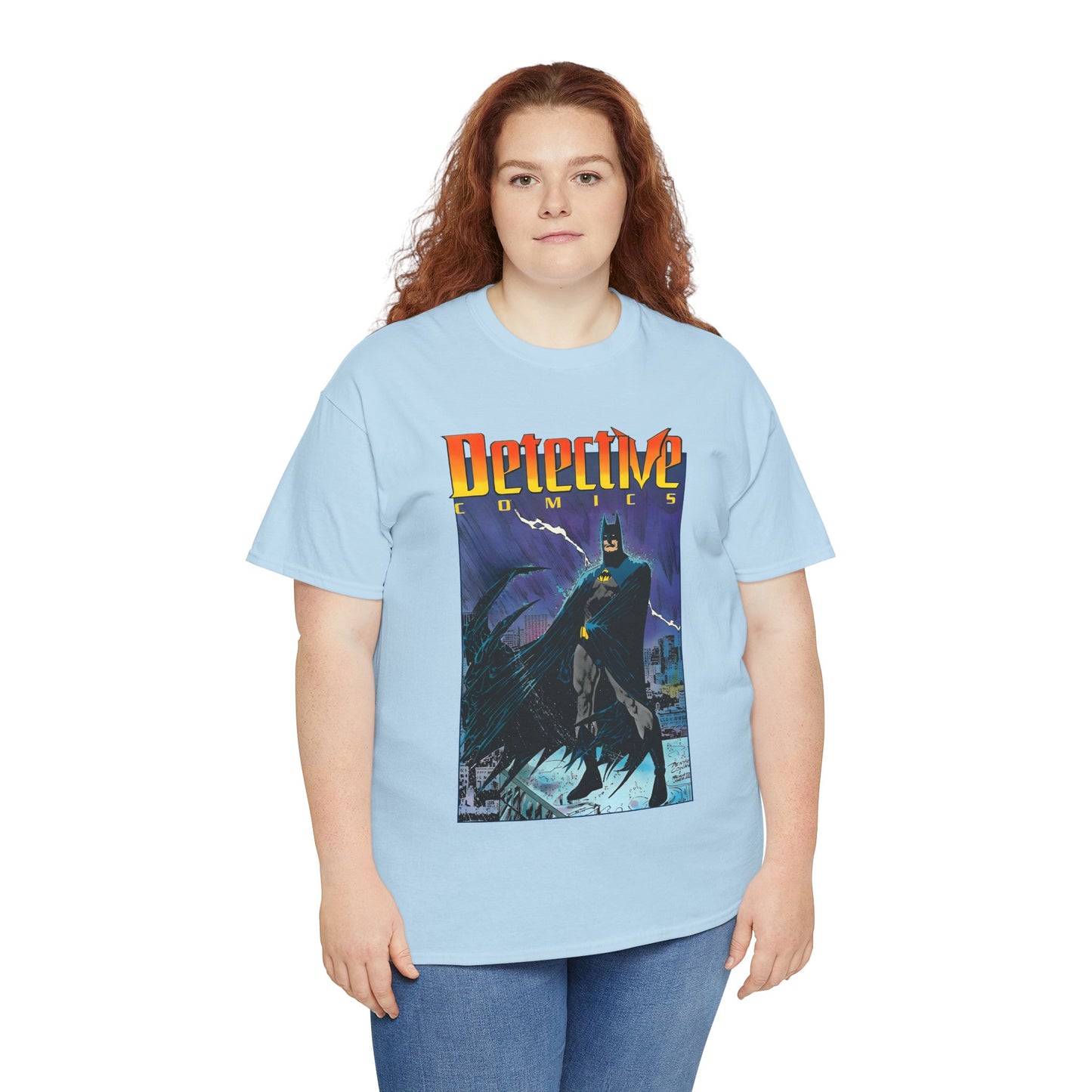 Detective Comics T-Shirt - #600 Cover Denys Cowan Art - Gotham City, Dark Knight, Batman - DC Comics