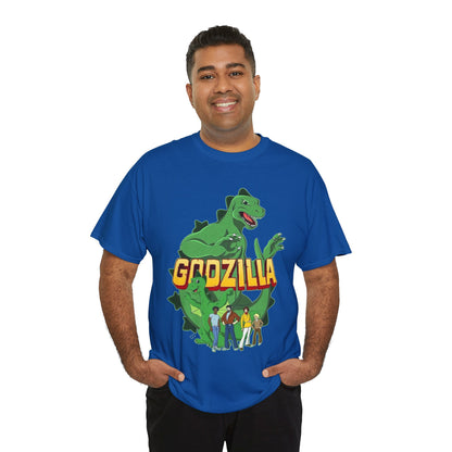 Godzilla T-Shirt - Popular 1970s Hanna-Barbera Cartoon - Godzooky - Retro 70s Animation - Toho - King of the Monsters
