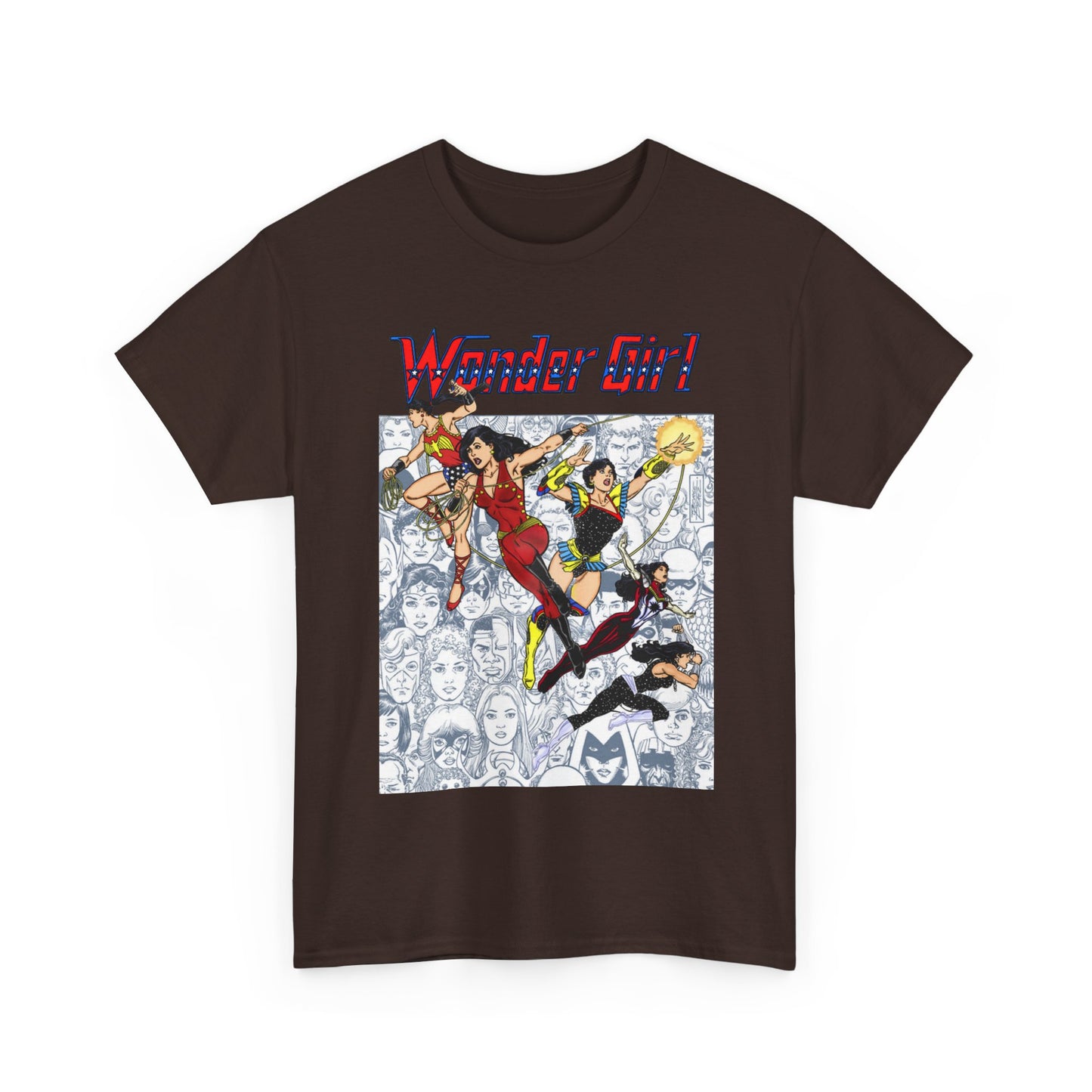 Wonder Girl T-Shirt - Alternate Logo - George Perez Art - DC Comics