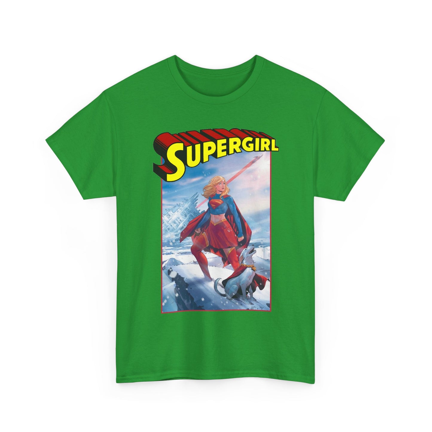 Supergirl & Krypto T-Shirt - Lucas Meyer Art - New 2026 Movie with Milly Alcock - DC Comics