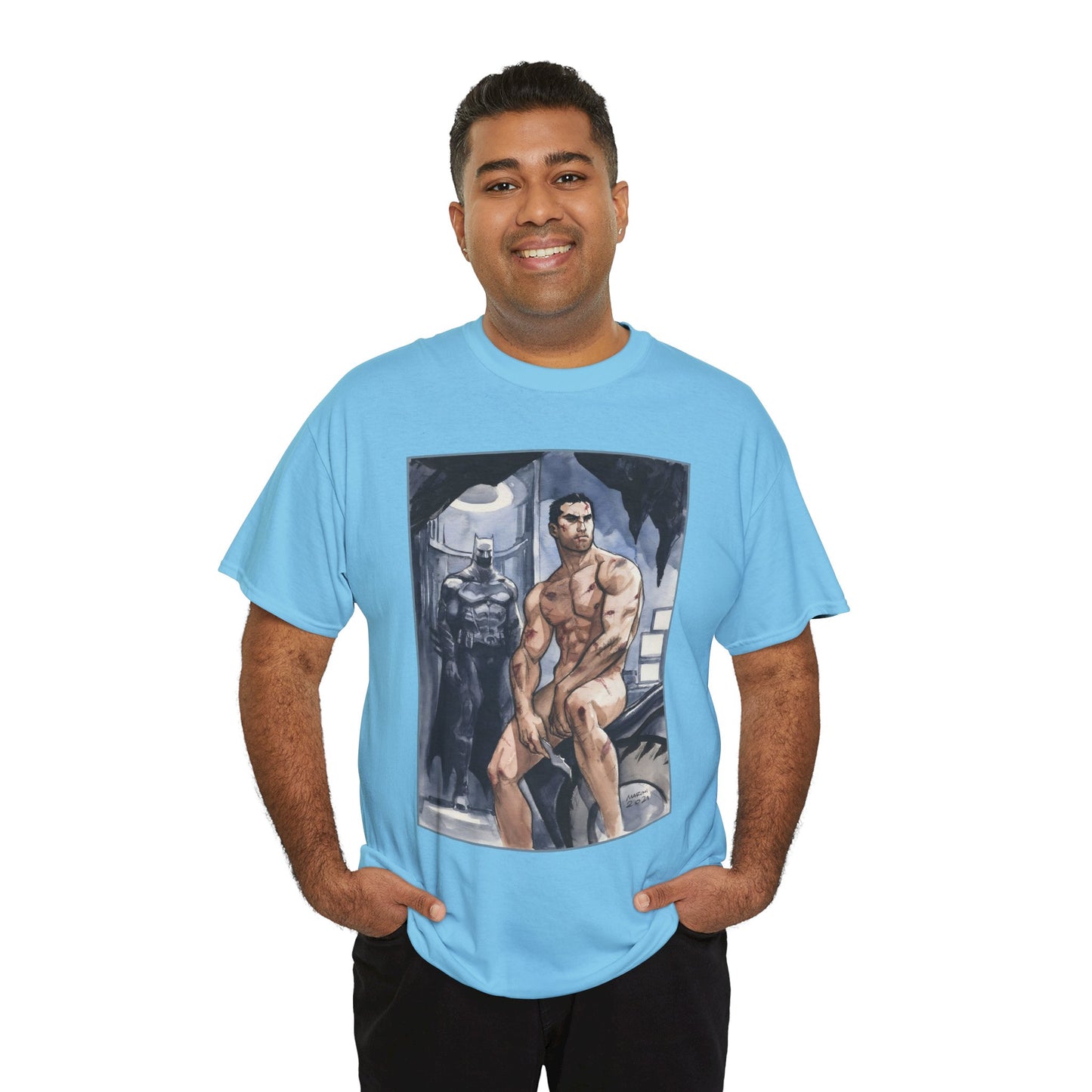 Batman in the Buff T-Shirt - DC Comics