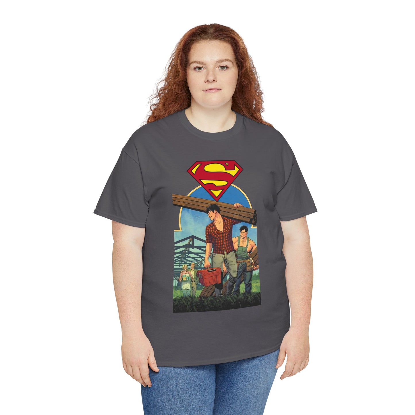 Superman: Son of Kal-El T-Shirt - Travis Moore Art - #17 Variant Cover - Clark and Jon Kent - Super Thirst Trap - DC Comics