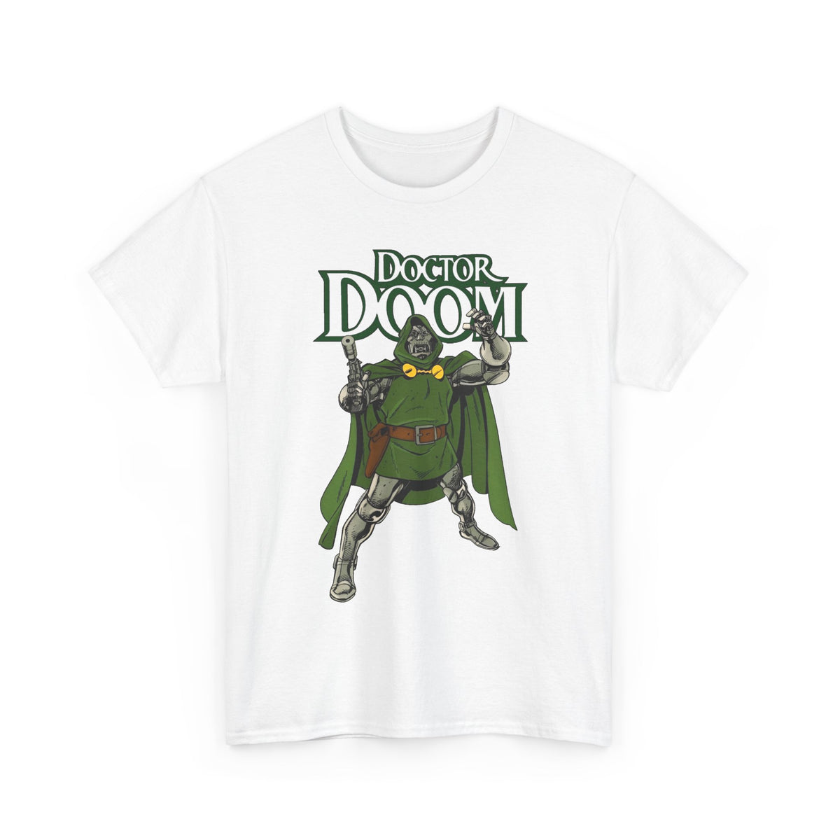 Doctor Doom T-Shirt - John Byrne Art - Fantastic Four Foe - Ruler of Latveria - 2026 Avengers Doomsday Movie - Marvel Comics