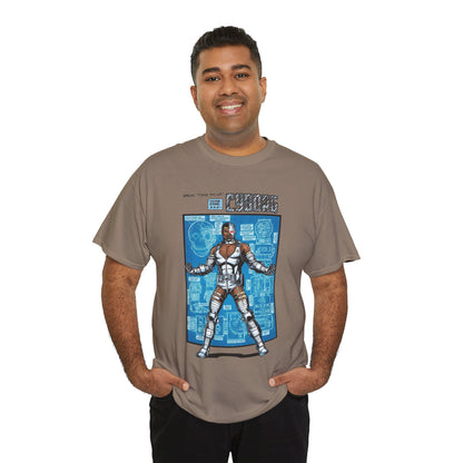 Cyborg T-Shirt - George Perez Art - New Teen Titans Pin-Up Poster - Victor Stone - DC Comics