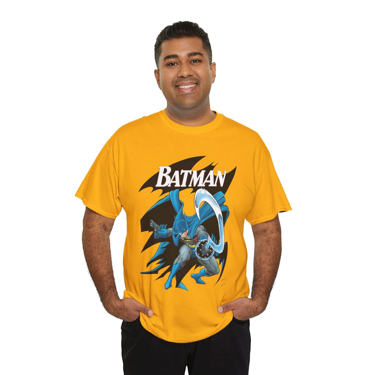 Batman T-Shirt - Todd McFarlane Art - Gotham, Bruce Wayne, Year Two - DC Comics