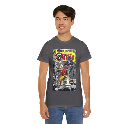 Tales of Suspense T-Shirt - George Perez #58 Cover Homage Art - Captain America & Iron Man - Marvel Comics