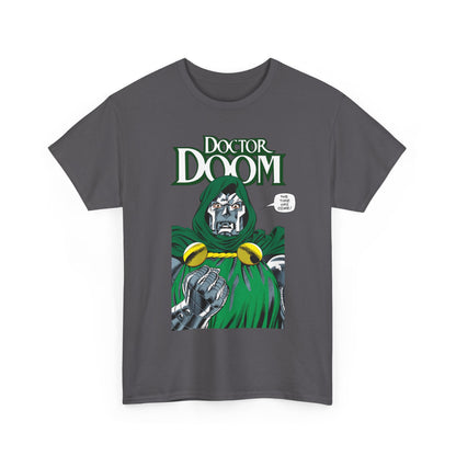 Doctor Doom T-Shirt - John Byrne Art - Fantastic Four Foe - 2026 Avengers Doomsday Movie - Marvel Comics