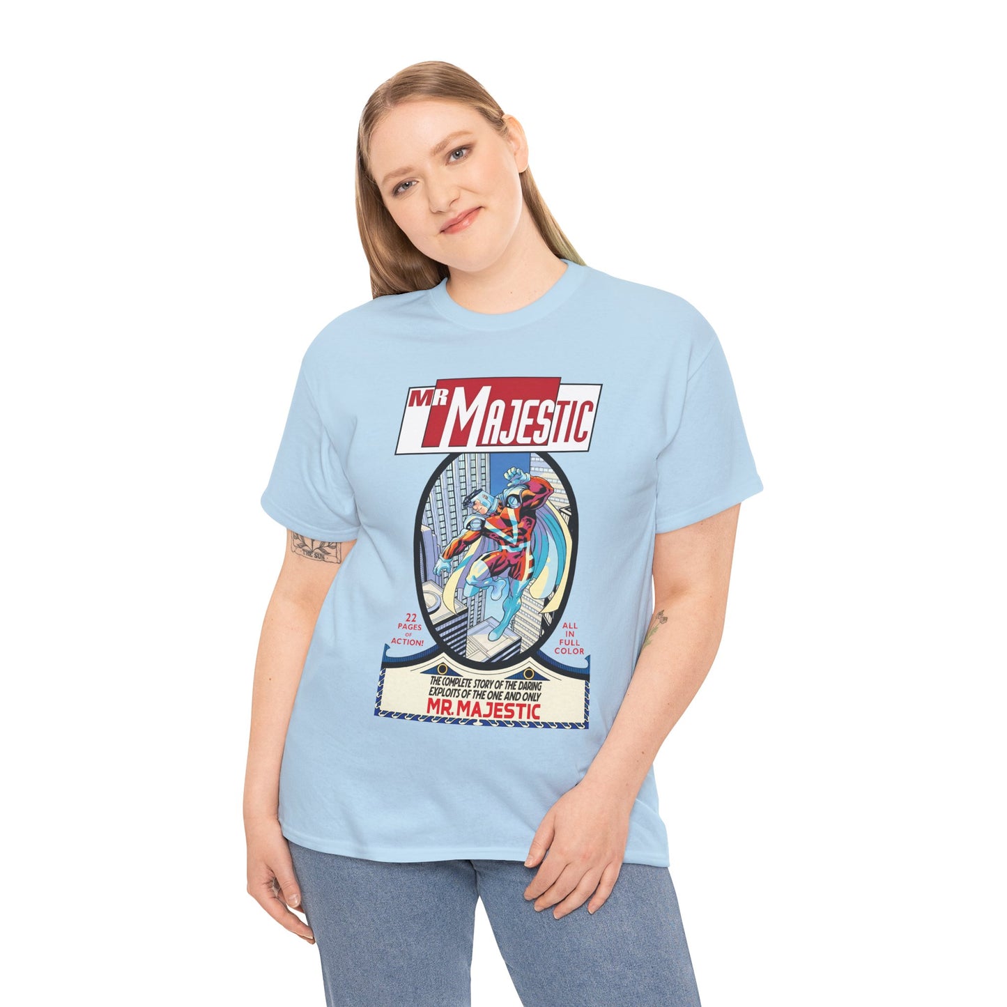 Mr. Majestic T-Shirt - Ed McGuiness Art - DC/Wildstorm Comics