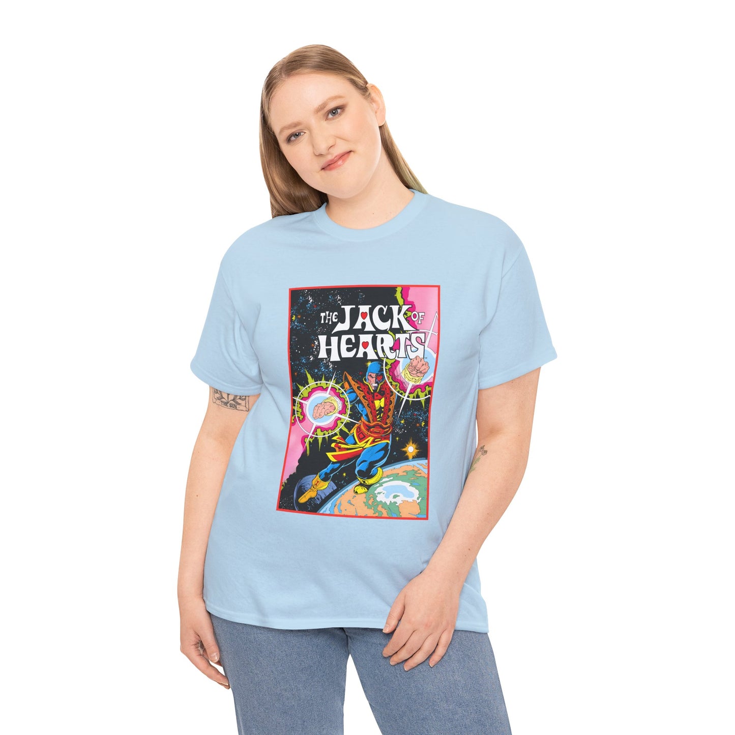 Jack of Hearts T-Shirt - Marvel Comics - Avengers Member - She-Hulk Beau - Zero Fluid - Popular 80s Character