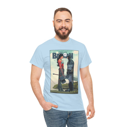Absolute Batman & Absolute Wonder Woman T-Shirt - Nick Dragotta Art - Go to Hell? - DC Comics