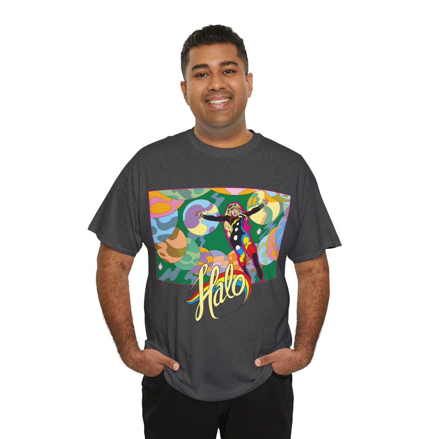 Halo T-Shirt - Batman & the Outsiders Founding Member - "Search for Halo" - DC Comics