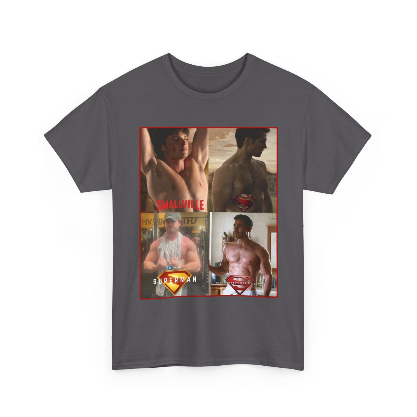 Shirtless Supermen T-Shirt - DC Comics