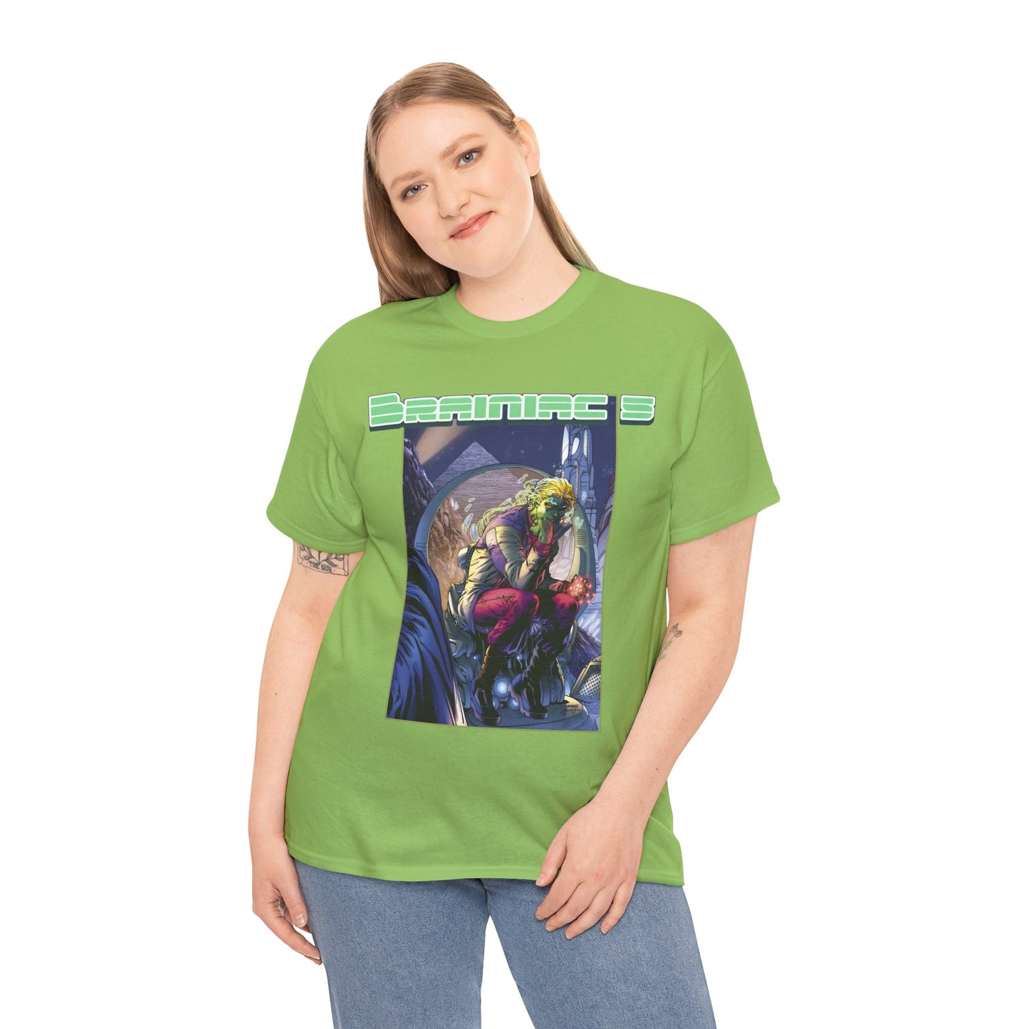 Brainiac 5 T-Shirt - Jim Lee Art - Legion of Super-Heroes Member - DC Comics
