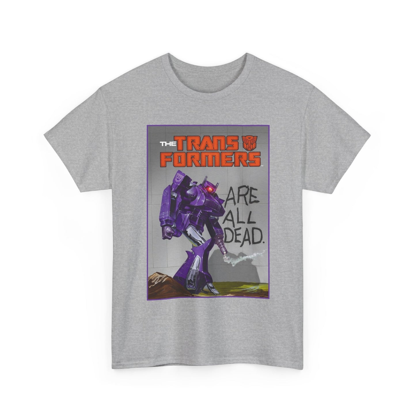 Transformers T-Shirt - "Are All Dead" - Marvel Comics