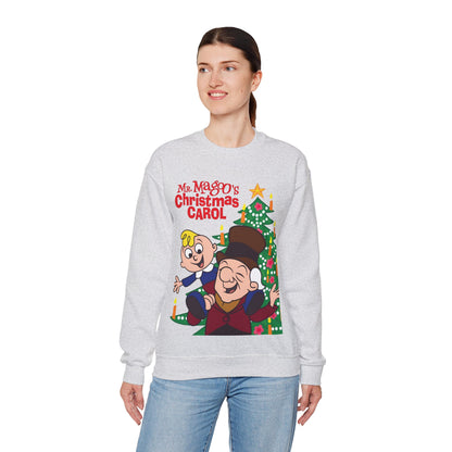 Mr. Magoo's Christmas Carol Crewneck Sweatshirt - UPA 1960s TV Holiday Special