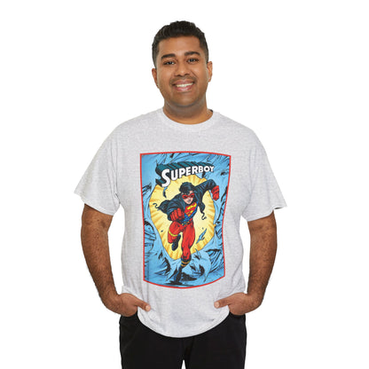 Superboy T-Shirt - Tom Grummett Art - Reign of the Supermen Storyline from the 1990s - Kon-El, Connor Kent - Superman Family - DC Comics