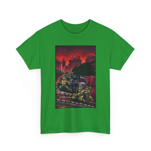 Batman & Teenage Mutant Ninja Turtles T-Shirt - Kevin Eastman Art - TNMT - DC Comics