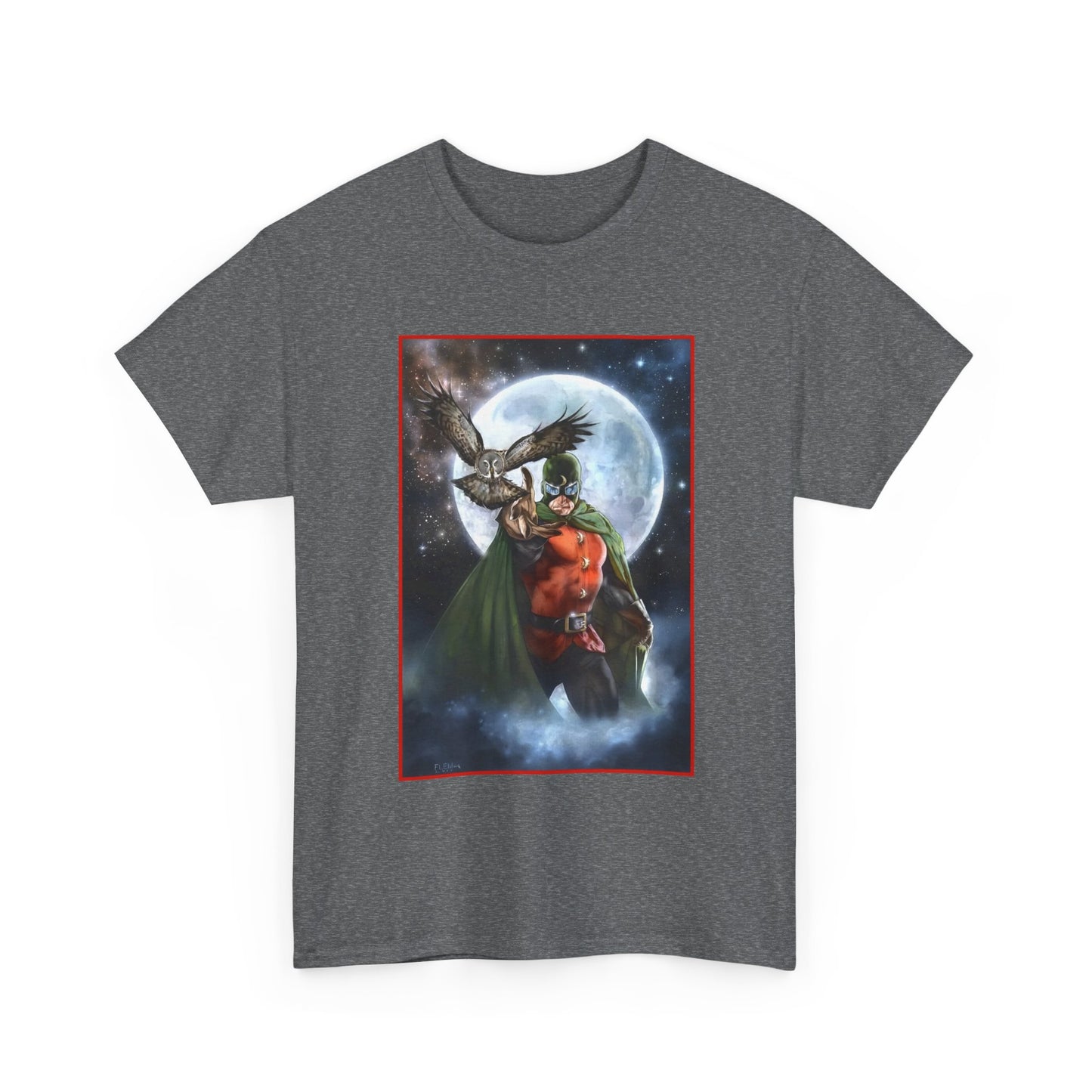 Doctor Mid-Nite T-Shirt - DC Comics - Golden Age Justice Society/JSA Member - Fleming Art