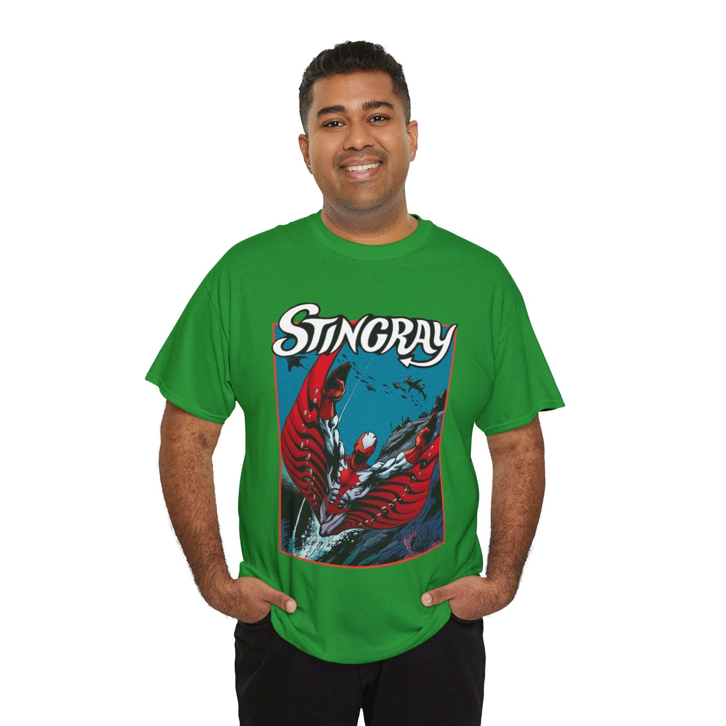 Stingray T-Shirt - Tales to Astonish First Appearance - Walter Newell - Avengers Member - Marvel Comics - Engineer, Oceanographer - Hydro-Base