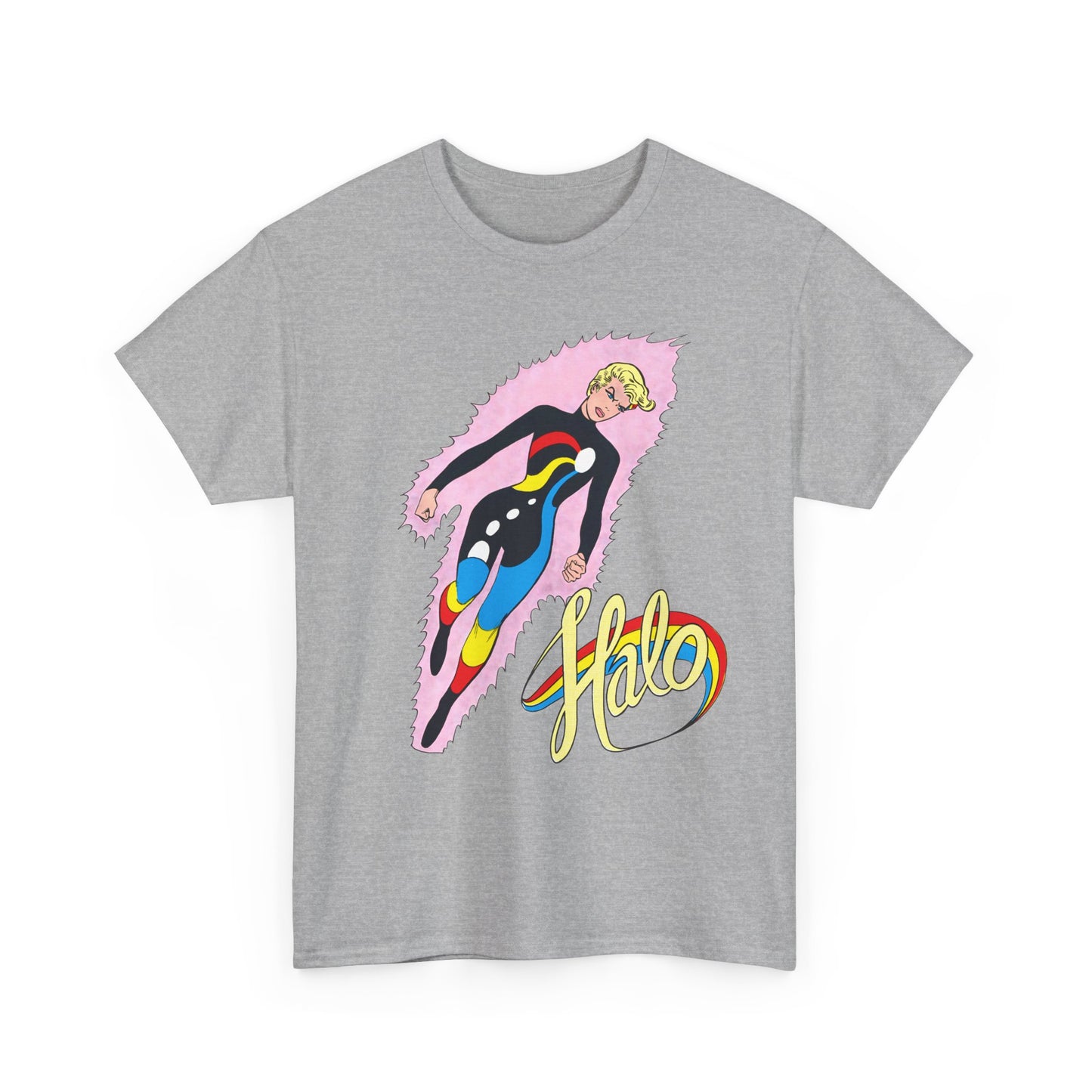 Halo T-Shirt - Jim Aparo Art - Batman & the Outsiders Team Member - DC Comics