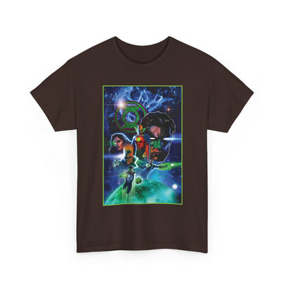 Green Lantern T-Shirt - Liam Sharp Art - Alan Scott, Hal Jordan, Kyle Rayner - DC Comics