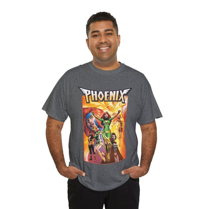 Phoenix T-Shirt - Alan Davis Art - Jean Grey, Marvel Girl, Black Queen, Dark Phoenix - X-Men Founding Member - Marvel Comics