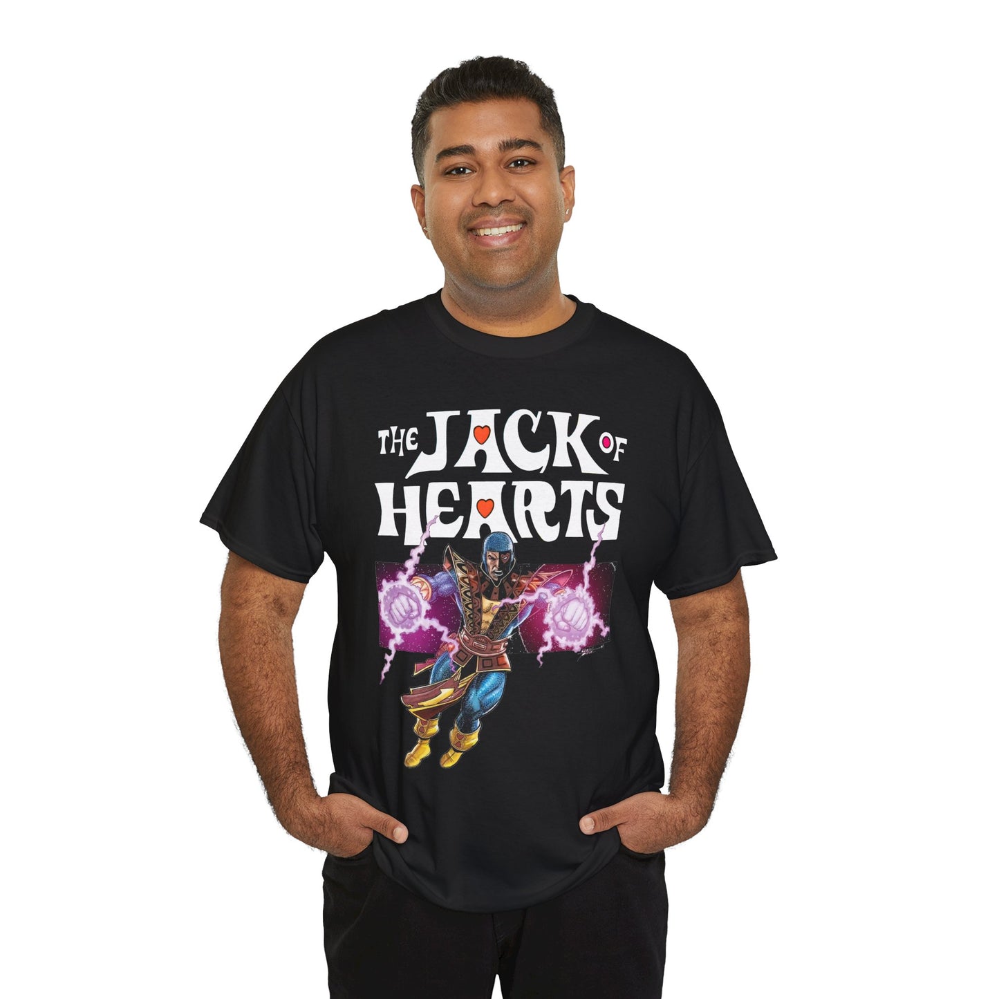 Jack of Hearts T-Shirt - George Perez Art - Marvel Comics - Avengers Member - She-Hulk Boyfriend