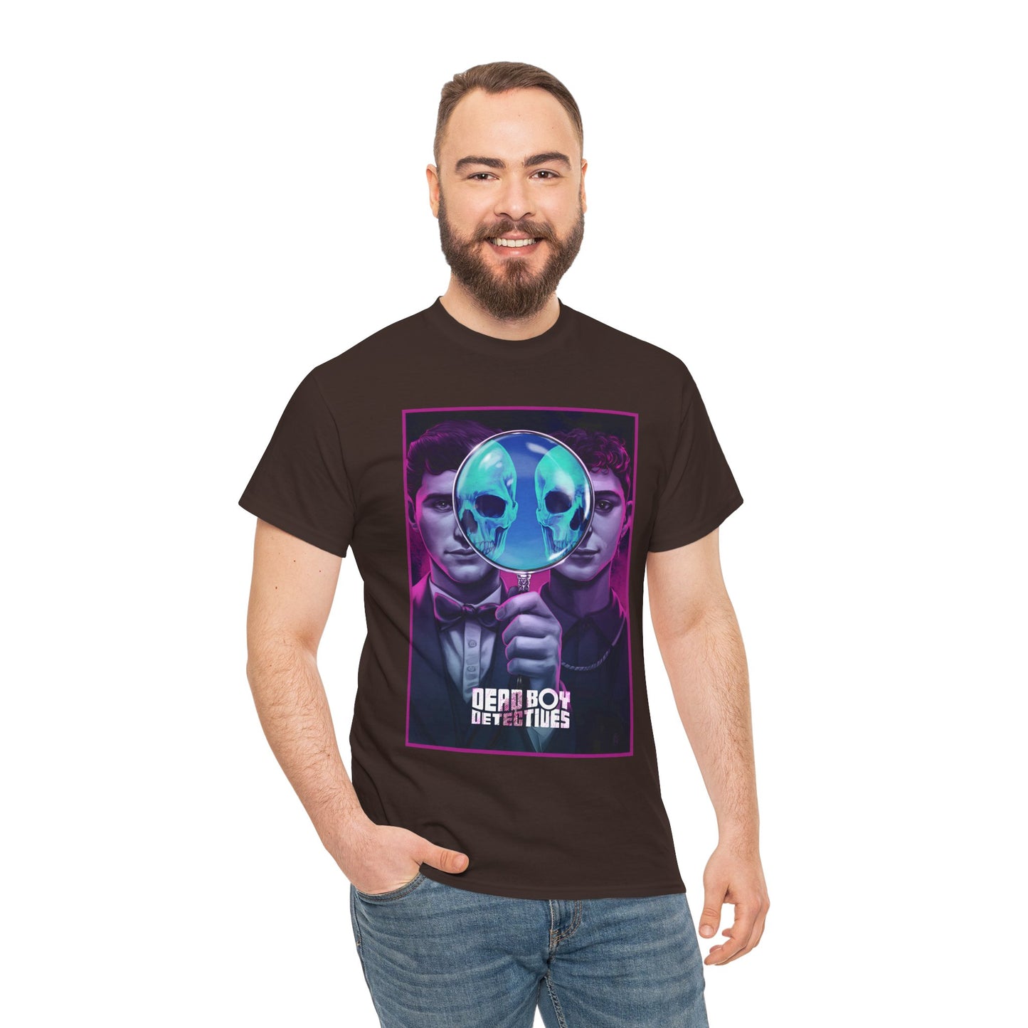 Deadboy Detectives T-Shirt - Sandman Spin-Off, Vertigo Comics - Netflix Series - George Rexstrew & Jayden Revri