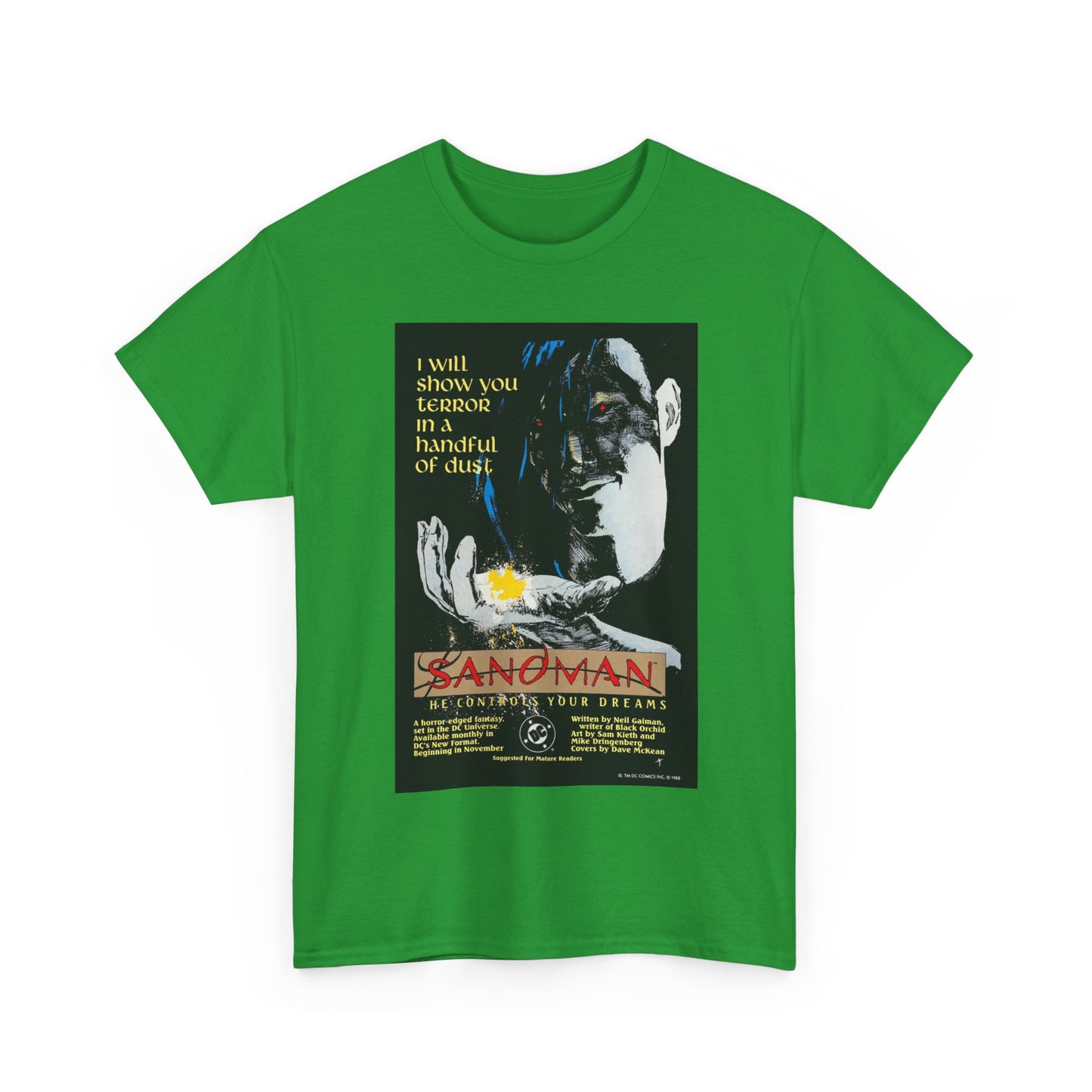 Sandman Ad T-Shirt - 1988 DC/Vertigo Comics
