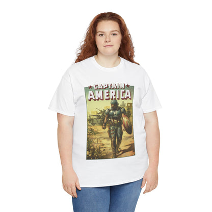 Captain America T-Shirt - Ben Harvey Art - Marvel Comics