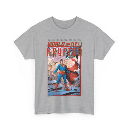 Superman World of New Krypton T-Shirt - Gary Frank Art - Popular DC Comics Storyline - Kal-El