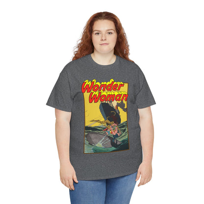 Wonder Woman Vs Cheetah T-Shirt - Rich Buckler & Dan Giordano Art - DC Comics