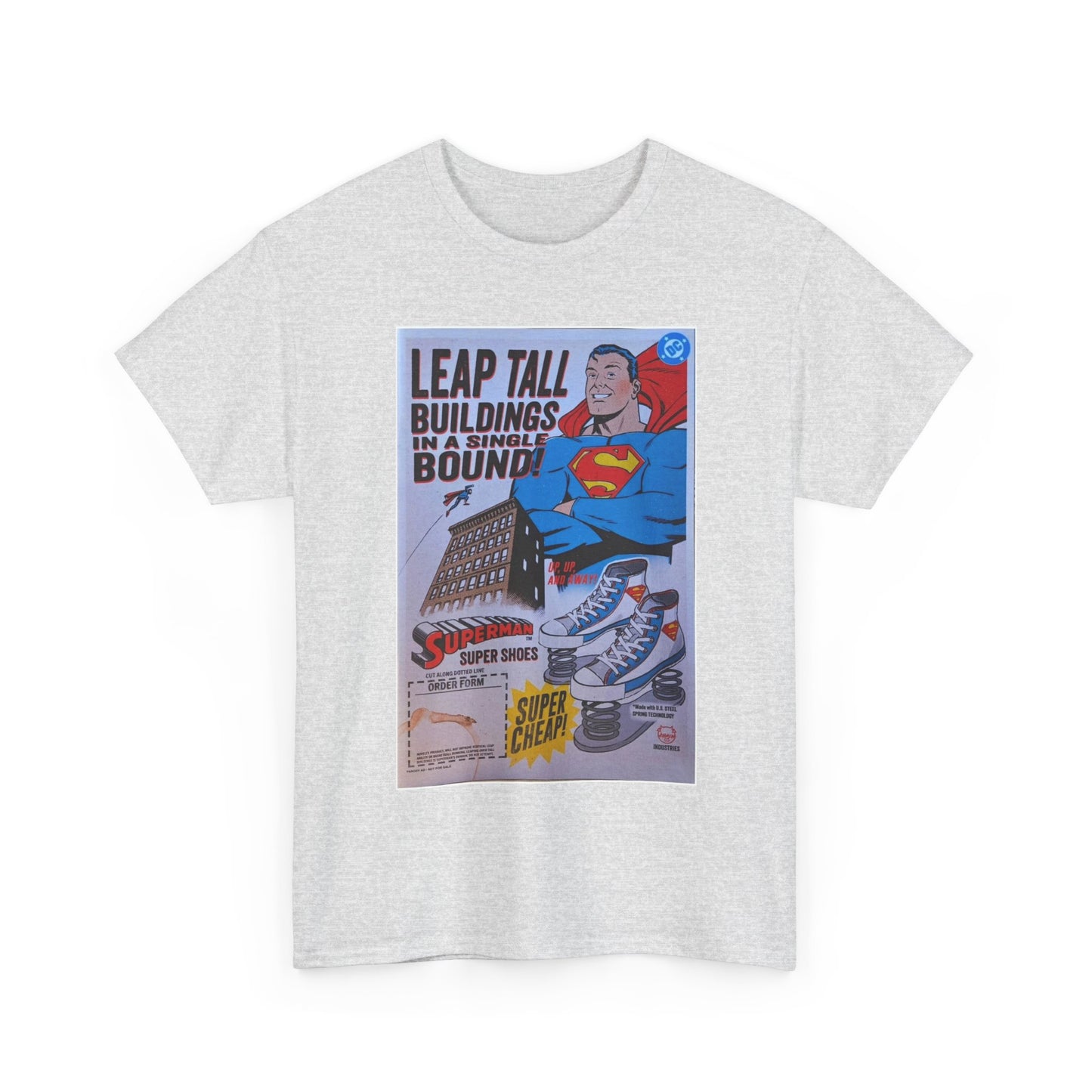Superman Ad T-Shirt - Dave Johnson Art - #21 Variant Cover Art - DC Comics